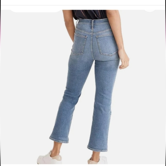 Madewell Denim - Madewell Cali Demi Boot Bohemian Casual Cropped Classic Timeless Normcore